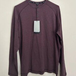 Public Rec Go To Henley Size Medium Heather Burgundy